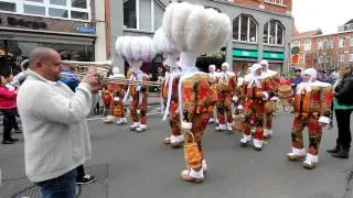 Gilles de Binche - Carnaval Leuven 28 april 2012