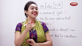 CBSE Class 3 Science : Light and Sound | True or False | Science Activities For Kids