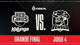 CBLOL 2021: 2ª Etapa - Grande Final | RENSGA x RED Kalunga (Jogo 4)