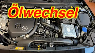 Mercedes Ölwechsel A B CLA GLB 160 180 200 250e Welches Öl? Hersteller Freigabe ab 2018