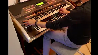 If you leave me now - on Hammond XE2 organ