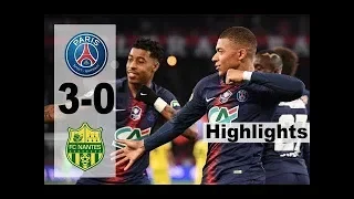 PSG VS Nantes 3:0 All goals and Extended Highlights 2019
