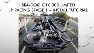 2023 Sea-Doo GTX 300 Limited | JP Racing Stage 1 Install tutorial | @JP_RACING_INC