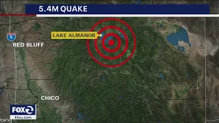 Magnitude 5.5 earthquake strikes Northern California