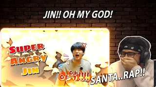Oh god - When Jin gets Angry and BTS have to face his anger | Reaction