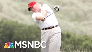 How President Donald Trump Gets Those Great Golf Scores | All In | MSNBC