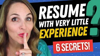 6 SECRETS To Write A Resume With NO EXPERIENCE (2023 Template Included!)
