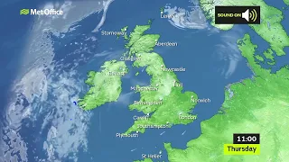 Wednesday night UK forecast 22/04/2020