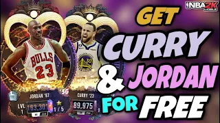 GET FREE JORDAN, CURRY AND MANY MORE FROM THE NEW GOAT THEME!!! || NBA 2K MOBILE