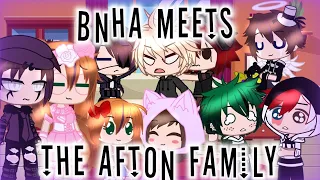 BNHA Meets The Afton Family || GCMM || My Old AU || Gacha Club!