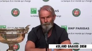 Rafael Nadal Roland Garros Interview 2050 Final