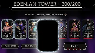 Let's get the Diamond | Edenian Tower Final Boss Battle 200 + Diamond Reward | MK Mobile