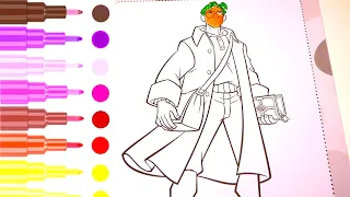 drawing coloring painting Big Mann step by step#coloring #drawing #painting #coloring #forkids#viral