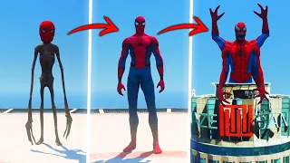 ATUALIZEI o HOMEM ARANHA FRACO até o HOMEM ARANHA FORTE no GTA 5 ! Siren Head