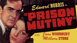 PRISON MUTINY | 1943 | Crime | Drama | Milburn Stone | Full Movie