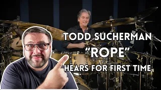 Drummer's Reaction To Todd Sucherman Hears "Rope" For The First Time