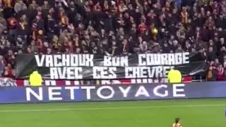 Lens-Bourg-en-Bresse: "vous êtes des m*****" allez les chèvres