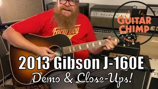 2013 Gibson J 160E Acoustic Electric Guitar