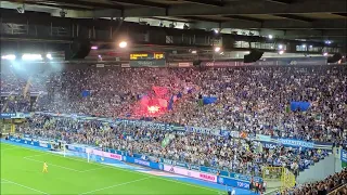 RC Strasbourg - FC Metz : (18) Aux armes !!! (Tribune Ouest) 2023/2024 L1