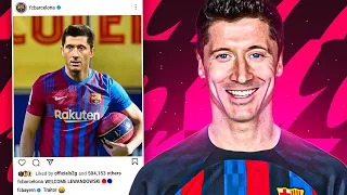 I Play the Career of LEWANDOWSKI at Barcelona😍