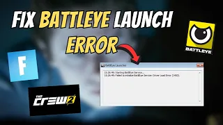 The Secret That Will Fix Your BATTLEYE Launch Error - Fortnite, The Crew 2 & PUBG!👈