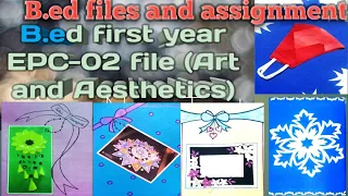 B.ed first year EPC - 02 (ART AND AESTHETIC) file