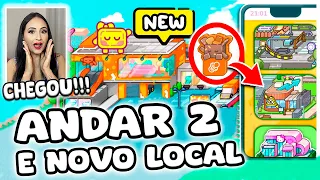 😱👉CHEGOU!!! ANDAR 2 DA LOJA DE MÓVEIS E NOVO LOCAL NO PAZU AVATAR WORLD | NOVA ATUALIZAÇÃO