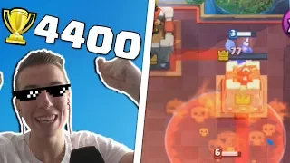 Nikdy sa NEVZDÁVAJ! 4400+ Trofejí - Clash Royale | Let's Play |