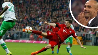 why did Levindoski called the real Hero. 5 goal in 9 minute Bayern- Wolfsburg