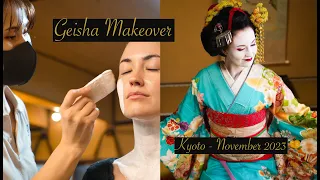 Geisha Makeover and Photoshoot - Kyoto- November 2023 (4K)