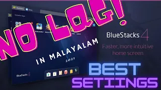 BLUESTACKS LAG FIX low end pc 100% fix no lag MALAYALAM