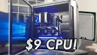 Using a $9 CPU in a Modern Gaming PC - Budget Showdown! | OzTalksHW