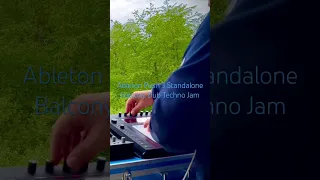 Ableton Push 3 Standalone Balcony Dub Techno Jam #dawless #dubtechno #abletonpush #thesfc