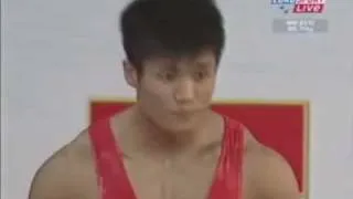 Frank Rothwell's Weightlifting History Martirosyan vs Xiaojun Lu Snatch 2010