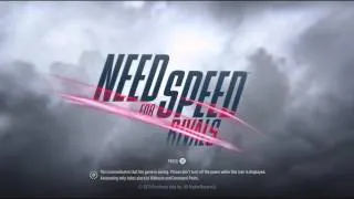 Need for Speed: Rivals Title Screen (Xbox One, PS4, PS3, Xbox 360, PC)