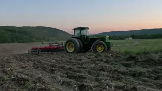 Vertical tilling   #farm #johndeere