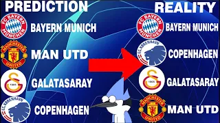 REACTING TO MY PREDICTIONS ON THE UEFA COMPETITIONS GROUP STAGES