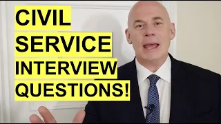 CIVIL SERVICE Interview Questions & Answers (How to PASS a Civil Service Success Profiles Interview)