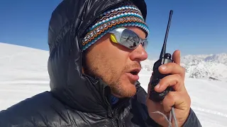 "Eight of the first" climbing Elbrus  "Восьмерка Первых" восхождение на Эльбрус
