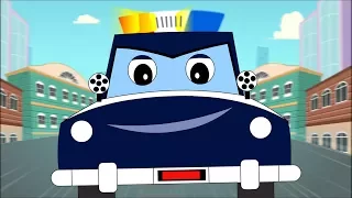 Police Car Song + Cops Chase Thief Cars + More Baby Cartoon Songs by Fun For Kids TV