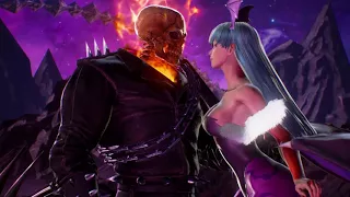 Marvel vs. Capcom: Infinite - Dark Kingdom: Ghost Rider & Morrigan "Business or Pleasure?" Cutscene