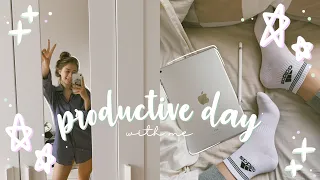 МОЙ ПРОДУКТИВНЫЙ ДЕНЬ ЛЕТОМ//УЧИСЬ СО МНОЙ//УЧЕБА НА КАРАНТИНЕ//STUDY WITH ME//A PRODUCTIVE DAY