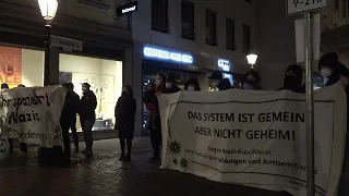 Corona-Demo + Gegenprotest + Fridays for future-Demo in Bonn am 17.01.22