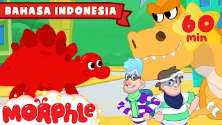 Bandit Dinosaurus Yang Jahat | Morphle - Bahasa Indonesia | Kartun Populer Anak-Anak