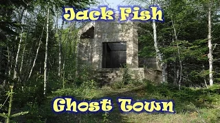 Exploring Abandoned Jackfish Ghost Town Ontario