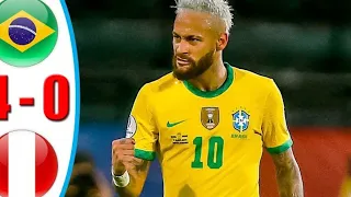 Brazil 4:0 Peru | Extended Highlights and All goals | Copa America 2021