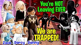 👻 TEXT TO SPEECH 🏡 We Got Stuck In The Cursed House 🎃 Roblox Story