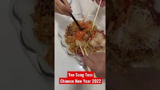 Yee Sang  (魚生) #chinesenewyear #yeesang #chinesenewyear2022 #penang