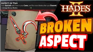THE MOST BROKEN HADES 2 BUILD SO FAR - Aspect Of Pan Sister Blades - Hades 2 Overpowered Build