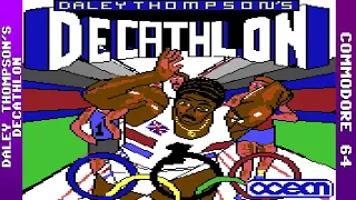 Daley Thompson's Decathlon Longplay (C64) [QHD]